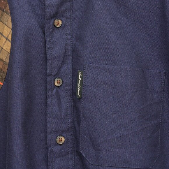 Ball and Buck Men's Hunter's Shirt LS Small Dark Blue - Picture 6 of 8